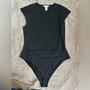 H&M Black Sleeveless Bodysuit
